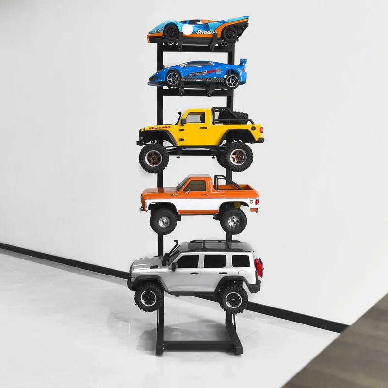 

Generic RC Car Display Stand Multi Tier Vertical Floor Standing Organizer Rack For RC Model Truck Buggy Collection And Display
