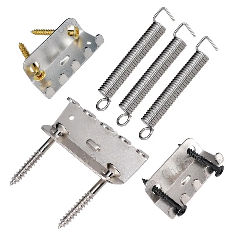 Ein Satz E-Gitarre Tremolo Brücke Body Mount Klauenfedern Befestigungsschrauben Zubehör Teile – Detail 1