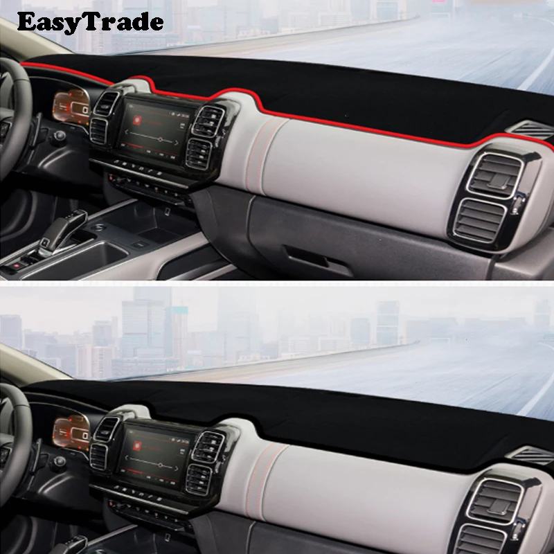 For Citroen C5 Aircross 2018 2019 2020 2021 2023 Car Dashboard Cover Dash Light-proof Mats Non-slip Sun Shade Pad Carpet Mat