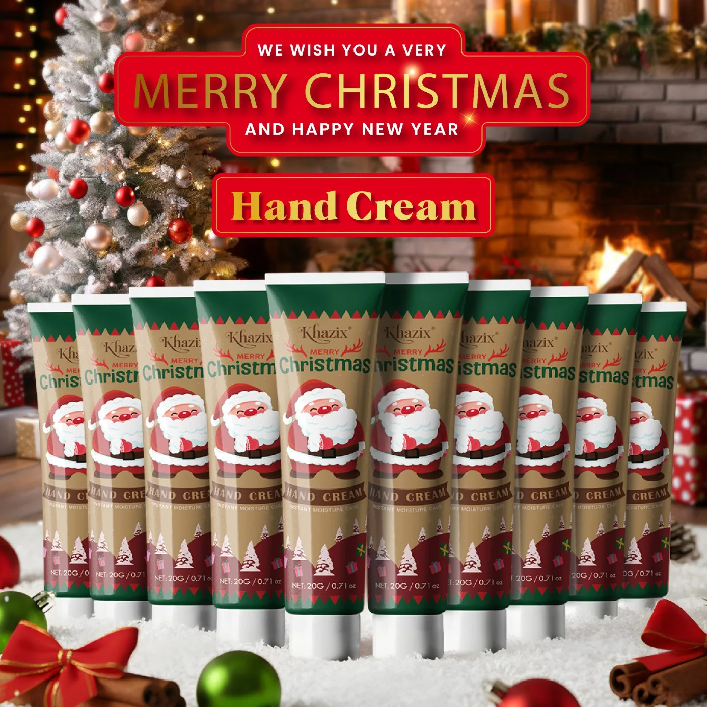 Crema de manos portátil para desplazamientos de 5 piezas: compacta y portátil, hidrata en cualquier momento, en cualquier lugar.