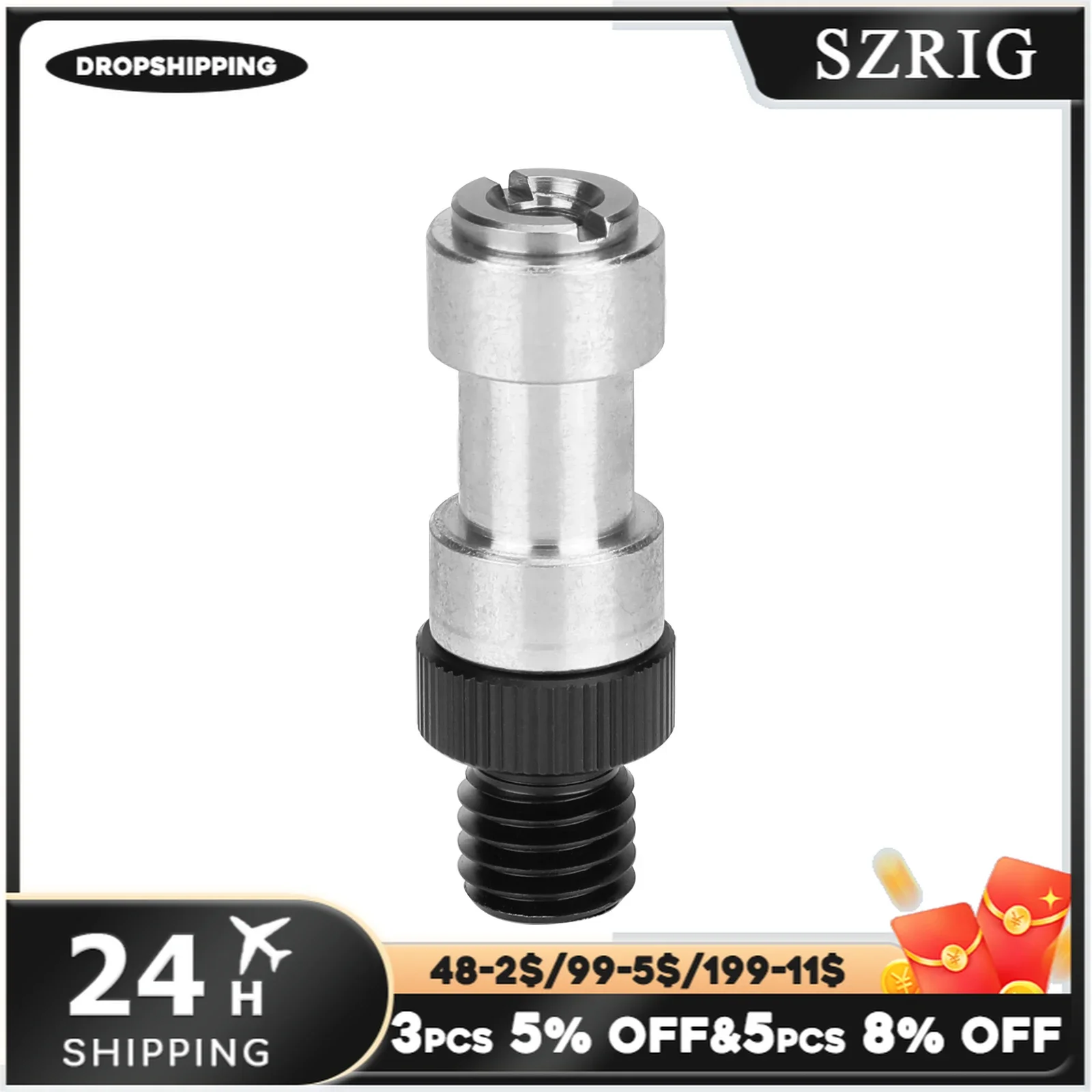 SZRIG 1/4-20 HoleTo M12 винтовой адаптер подходит для аксессуаров с резьбой M12