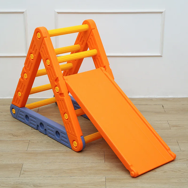 

Slide for Kids Baby Toddler Montessori Indoor Slide Climbing Frame Kids Activity Gym Wooden Foldable Ramp Sensory Home Slides