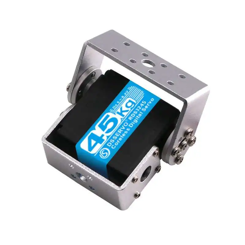 4 STKS RDS3245 45 KG Coreless Digitale Servo Metal Gear Robotic Stuurmotor Aluminium CNC Case voor RC Auto Vrachtwagen Crawler Robot