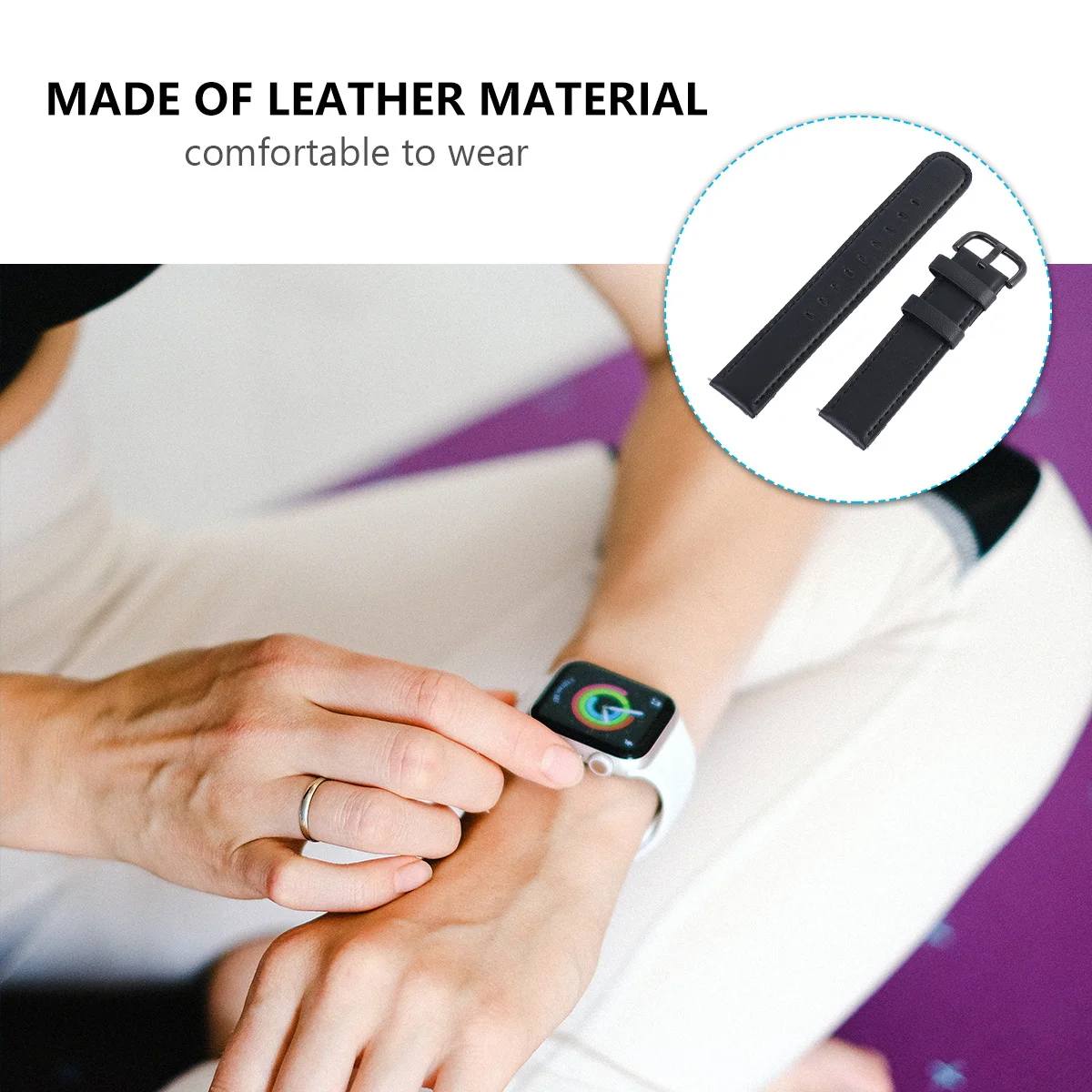 

Watch Strap Quick Release Band Compression Molding Durable Sport Smart Watch Replacement Wristband