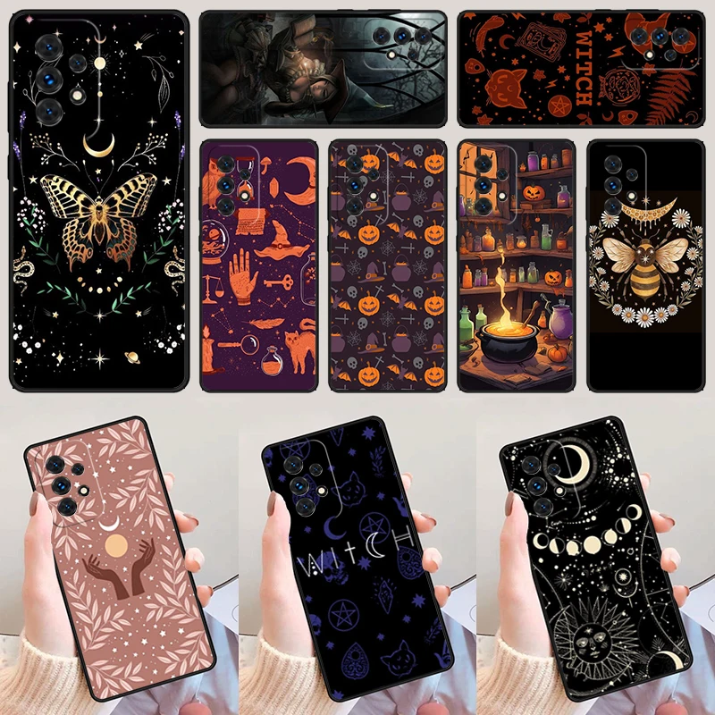 

Mysterious Witch For Samsung Galaxy A52 A72 A73 A20e A21S A50 A70 A11 A12 A42 A31 A40 A51 A71 A32 A80 A91 Phone Case Cover