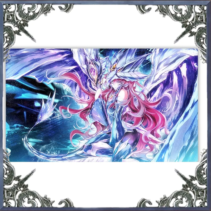 

Yugioh OCG Nekroz of Gungnir Card Pad Paymat YGO Mat 60*35cm DIY in Stock