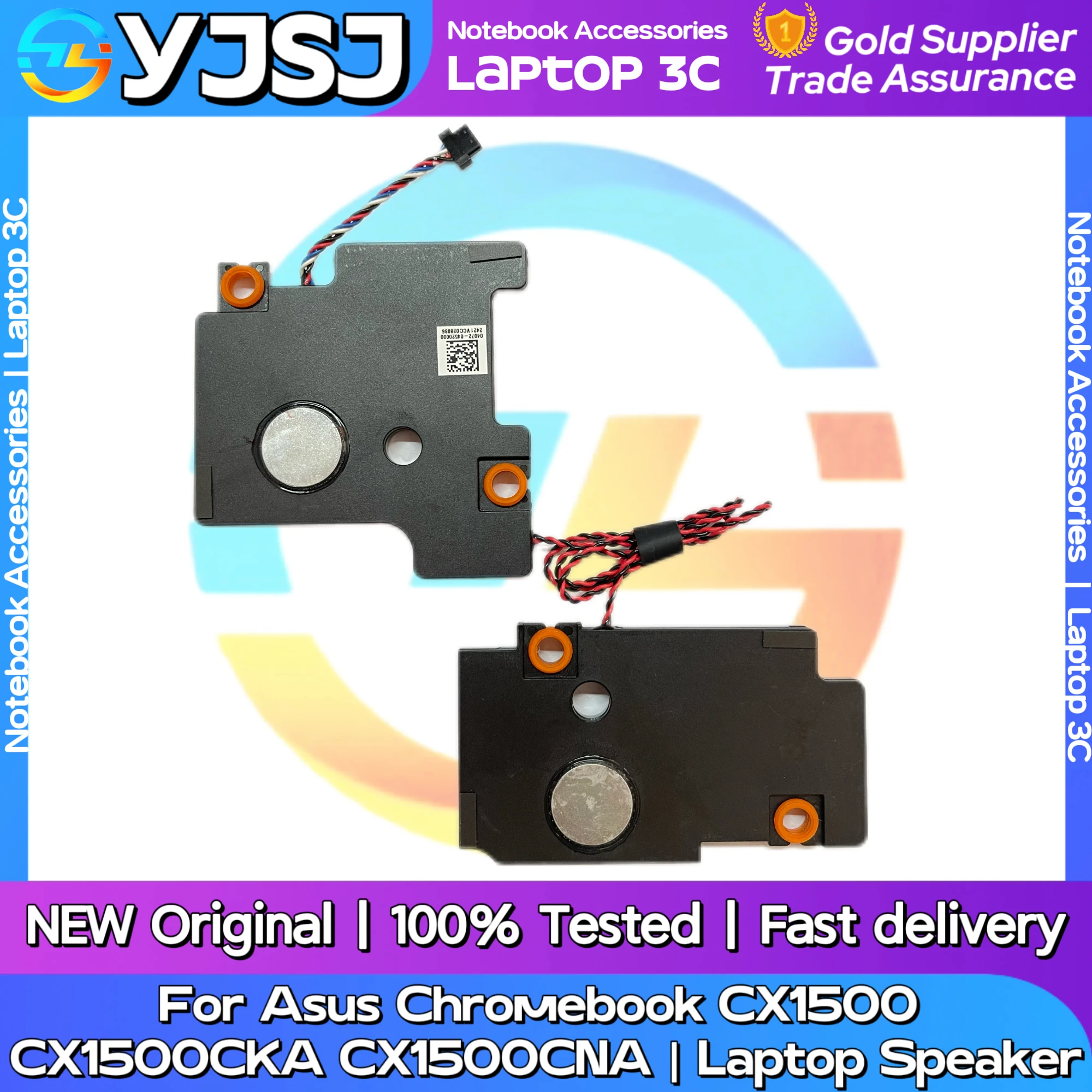 New Original Laptop Notebook Audio Speaker For Asus Chromebook CX1500  CX1500CKA CX1500CNA  Built-in Speaker Horn Audio