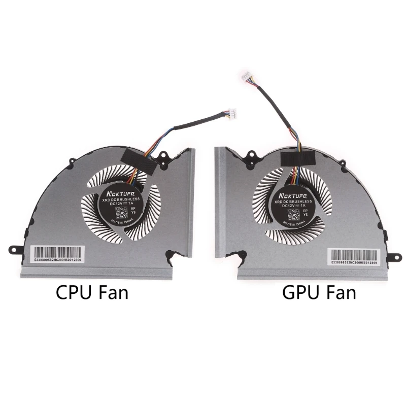 Laptop Cooling Fan for MSI GP76 Leopard GE76 Raider PABD1A010SHR 12V 0.6A 4pin Dropship