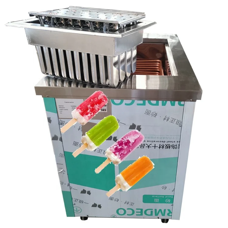 *for Stainless Steel High Productivity Commercial Ice Lolly & Popsicle Making Machine with Sticks Motor Winery Bakery Seasoning