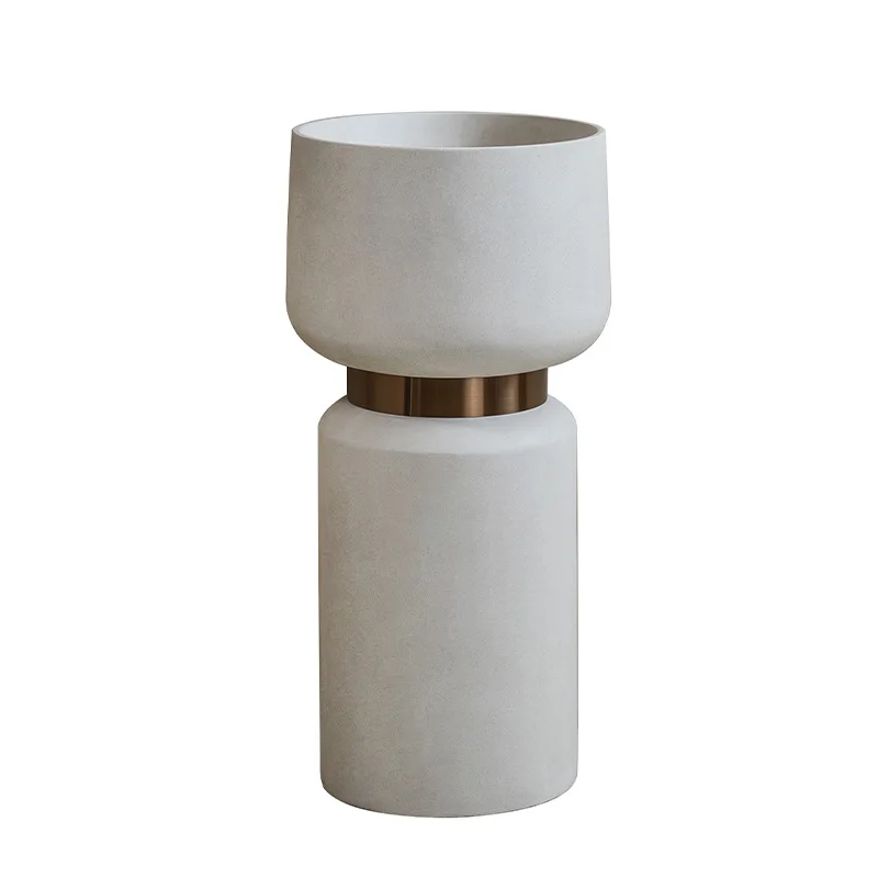 

Modern simple column basin oval integrated floor type wash basin art creative hotel personalized face wash table