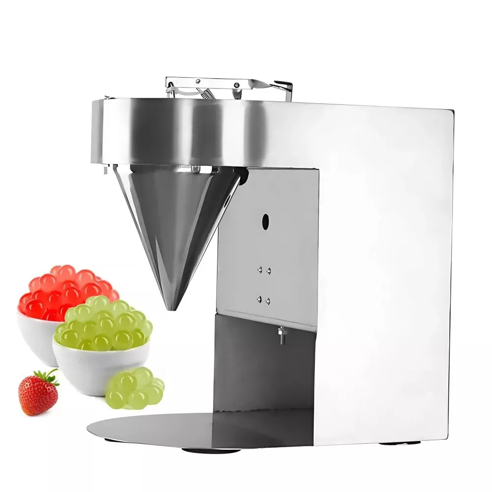 

Single Head Boba Pearl Maker 35kg/h Commercial Popping Molding Making Machine