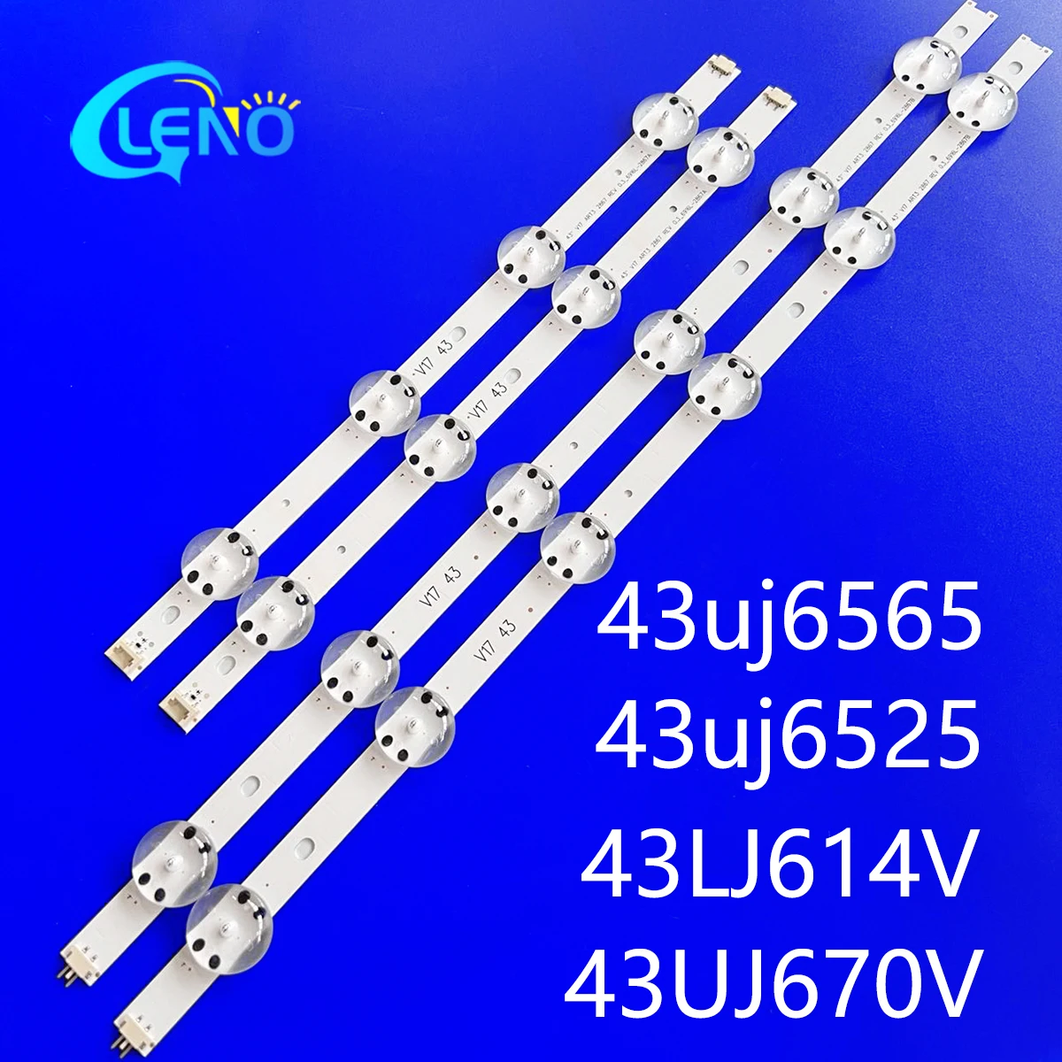 10 Sets LED Strip for 43