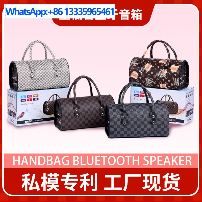 

Заводская точечная 5-дюймовая сумка, беспроводной динамик Bluetooth, уличная карта K Song, радио, аудиосветодиодная подсветка, батарейный отсек.