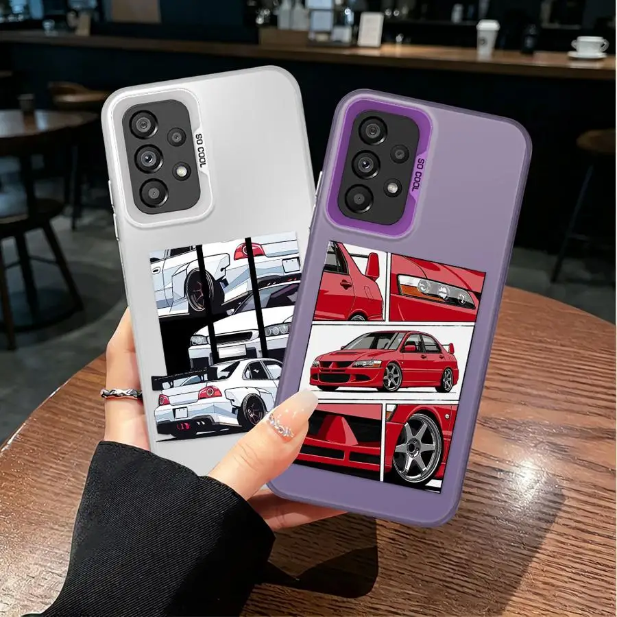Widebody Sport Car Case for Samsung Galaxy A06 A07 A04 A05 A10 A20 A71 A56 A03 A54 A72 A50 A51 A52 Back Phone Cover