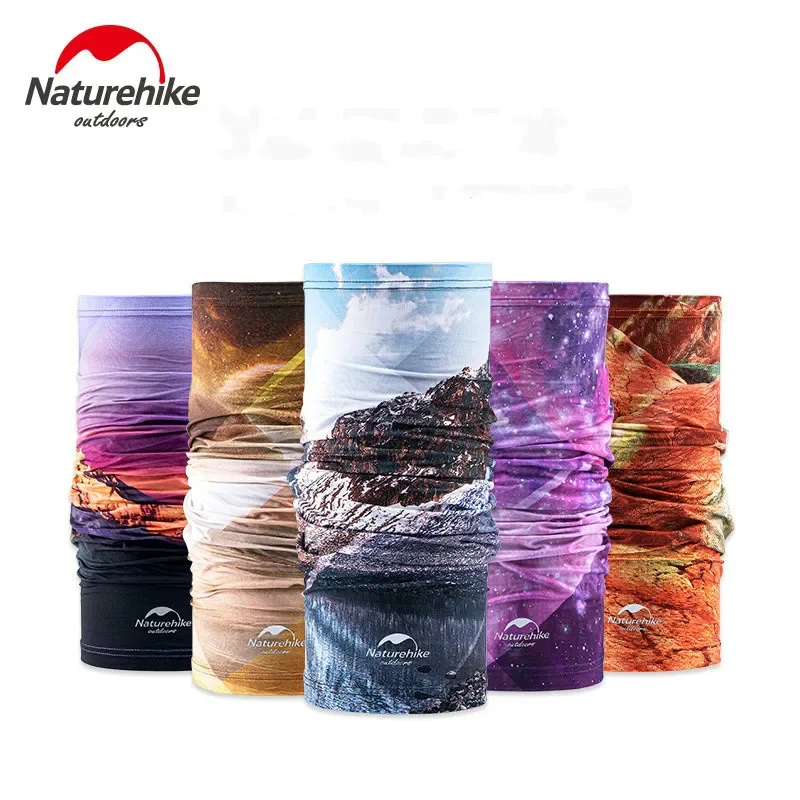 Naturehike-Cooling Magic Headscarf, Bandana, Breathable, Sweat-Absorbent, Riding, Running, Fitness, Ice Feeling Headgear