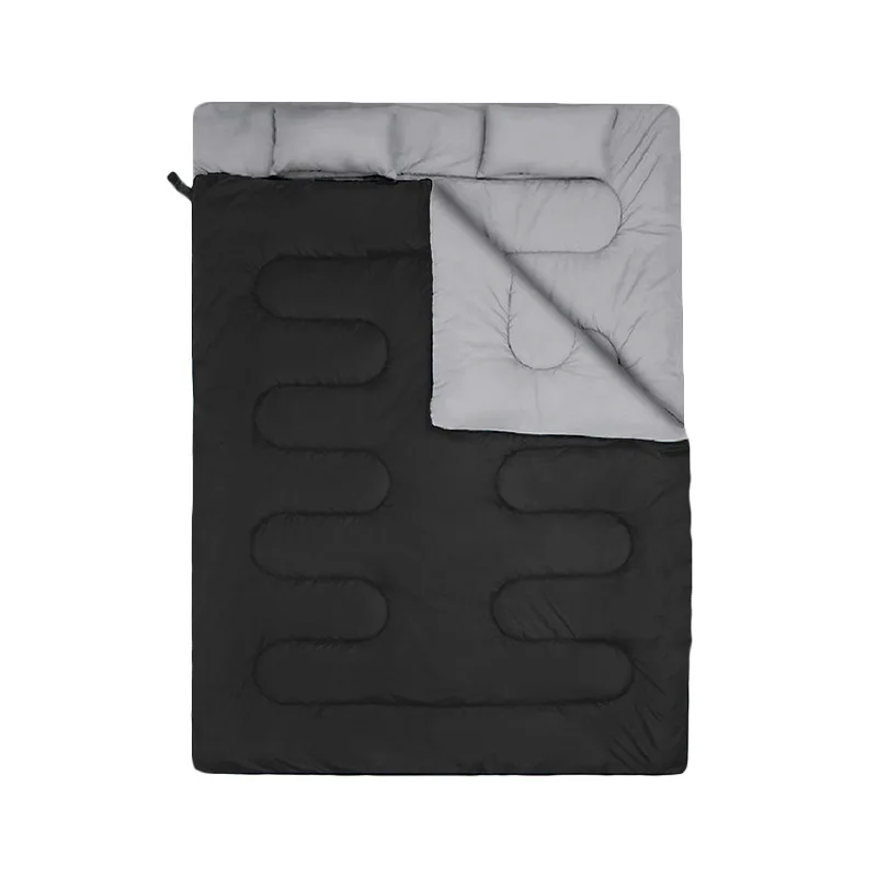 Heated Sleeping Bag pad,6 Heating Zones,USB Power Supported, for All Season Camping Hiking Backpacking 2 Person Sleeping Bags