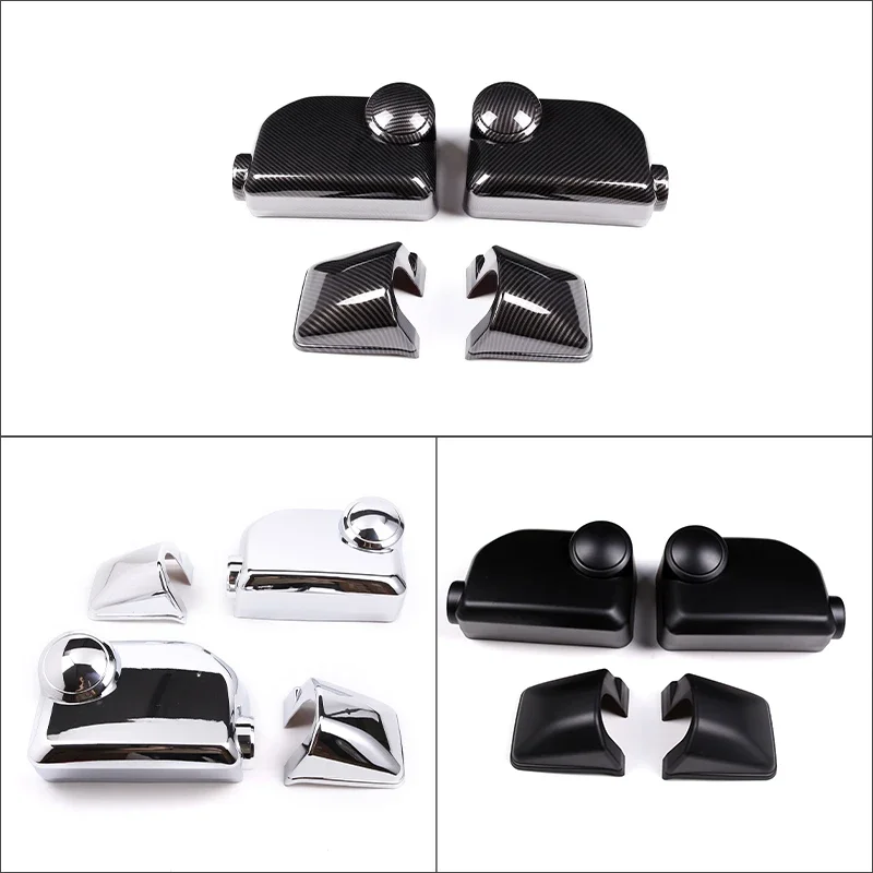 

6Pcs ABS Carbon Fiber/Matte black For 2007-2021 Toyota FJ Cruiser Car Styling Car Mirror Cover Sticker Car Exterior Accessories