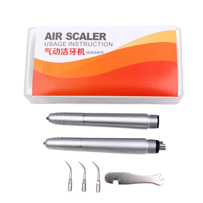 Ultrasonic Scaler Air Dental Scaler Handpiece With Tips Air Scaling Polishing Tools Teeth Whitening Cleaning Machine For Clinc