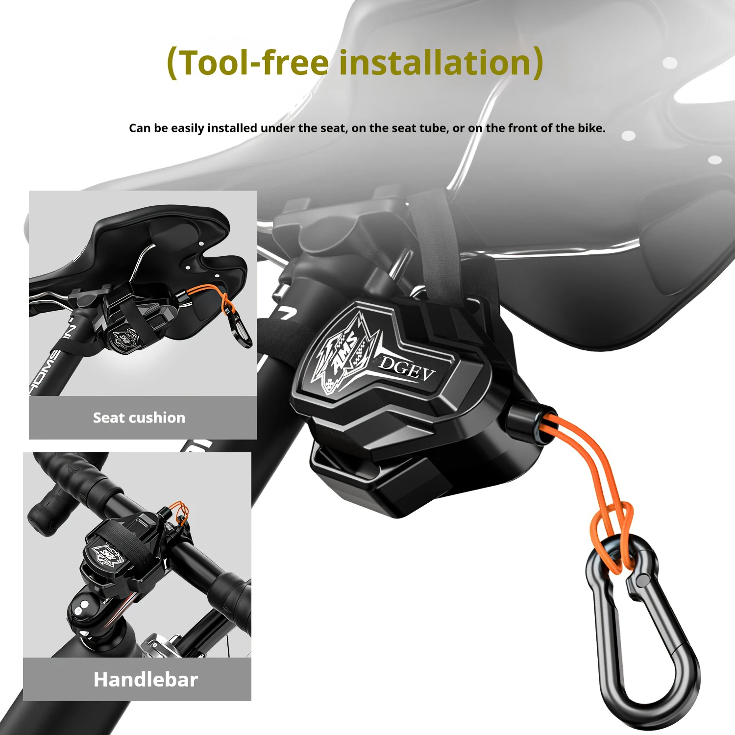 AliExpress NONE DGEV Retractable Bicycle Traction Rope Pull Rope With Hook Bicycle Tow Rope Strong Tension Safety MTB Trailer Rope Outdoor Tool