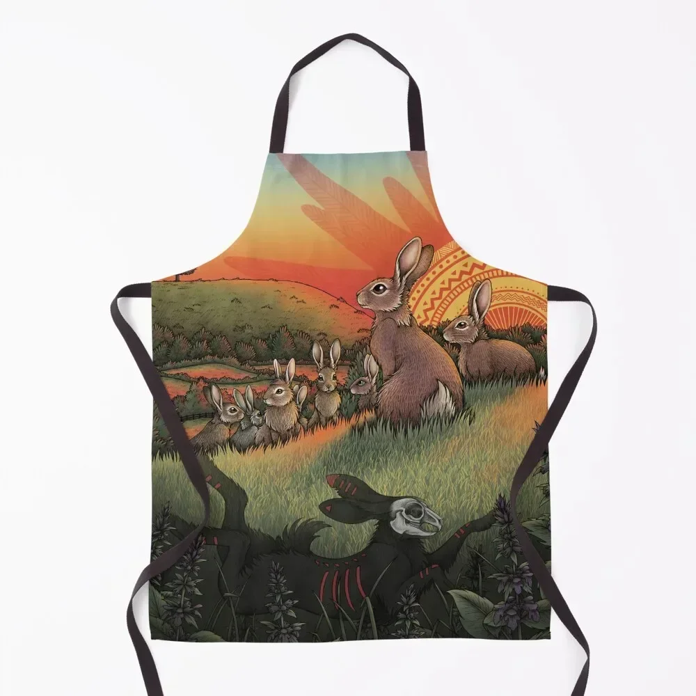 

Watership Down Apron Chef jacket men Kids Apron