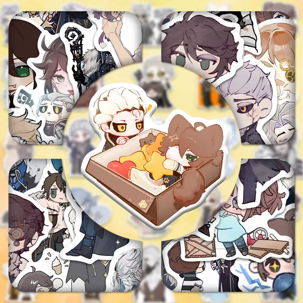 10/64 قطعة أنيمي الهوية الخامس لوكا البلسا ايسوب كارل المحنط ملصقات DIY بها بنفسك دفتر الهاتف سكيت الغيتار الديكور هدية #3