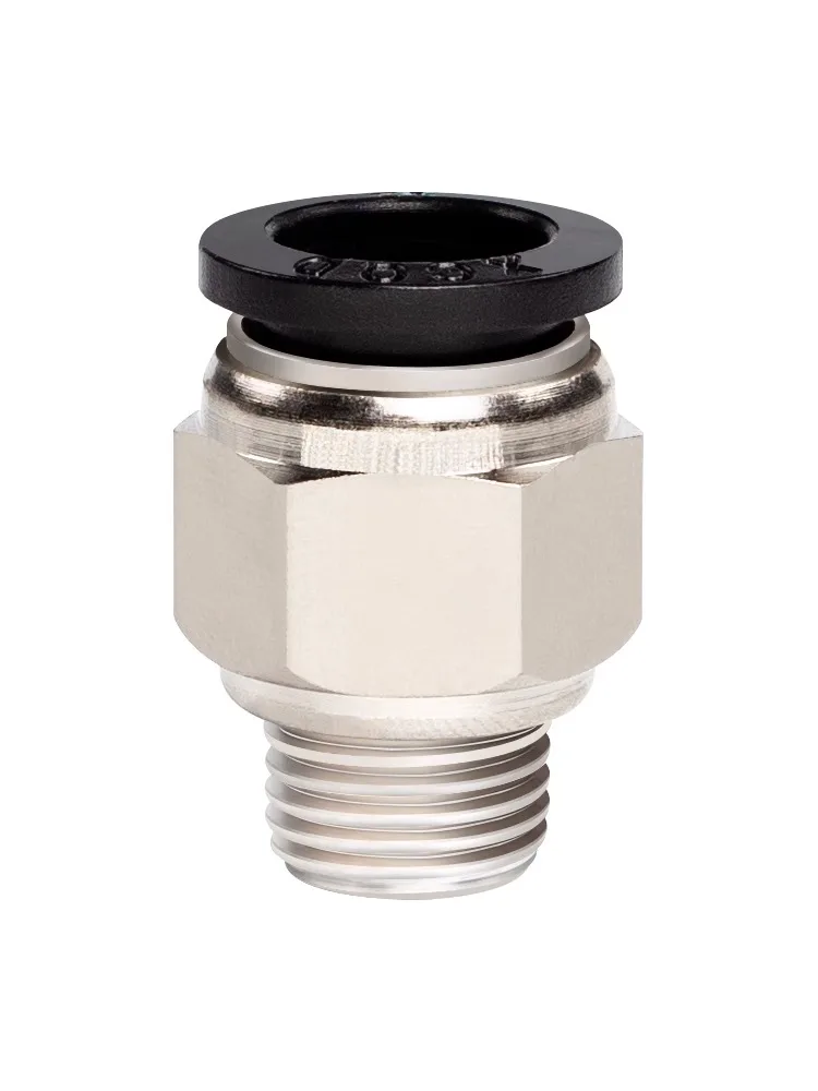 XINGCHEN 공압 스루 커넥터 외부 스레드 플러그 PC6/8/10/15 - M5 - 01-02-03 - 04