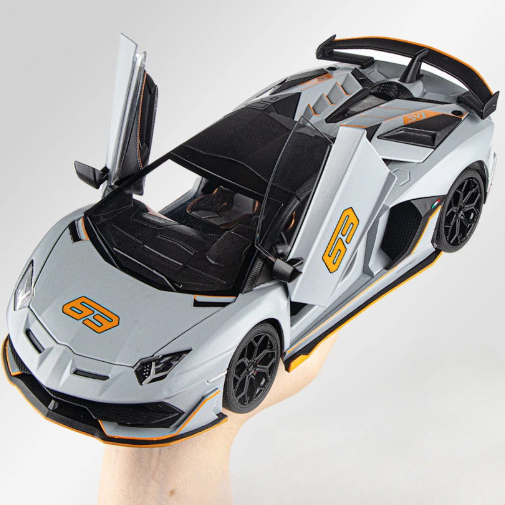 

1/18 весы Evantado SVJ63, модель автомобиля, игрушки, амортизационная функция со звуком, модели автомобилей из сплава, коллекционные подарки для детей