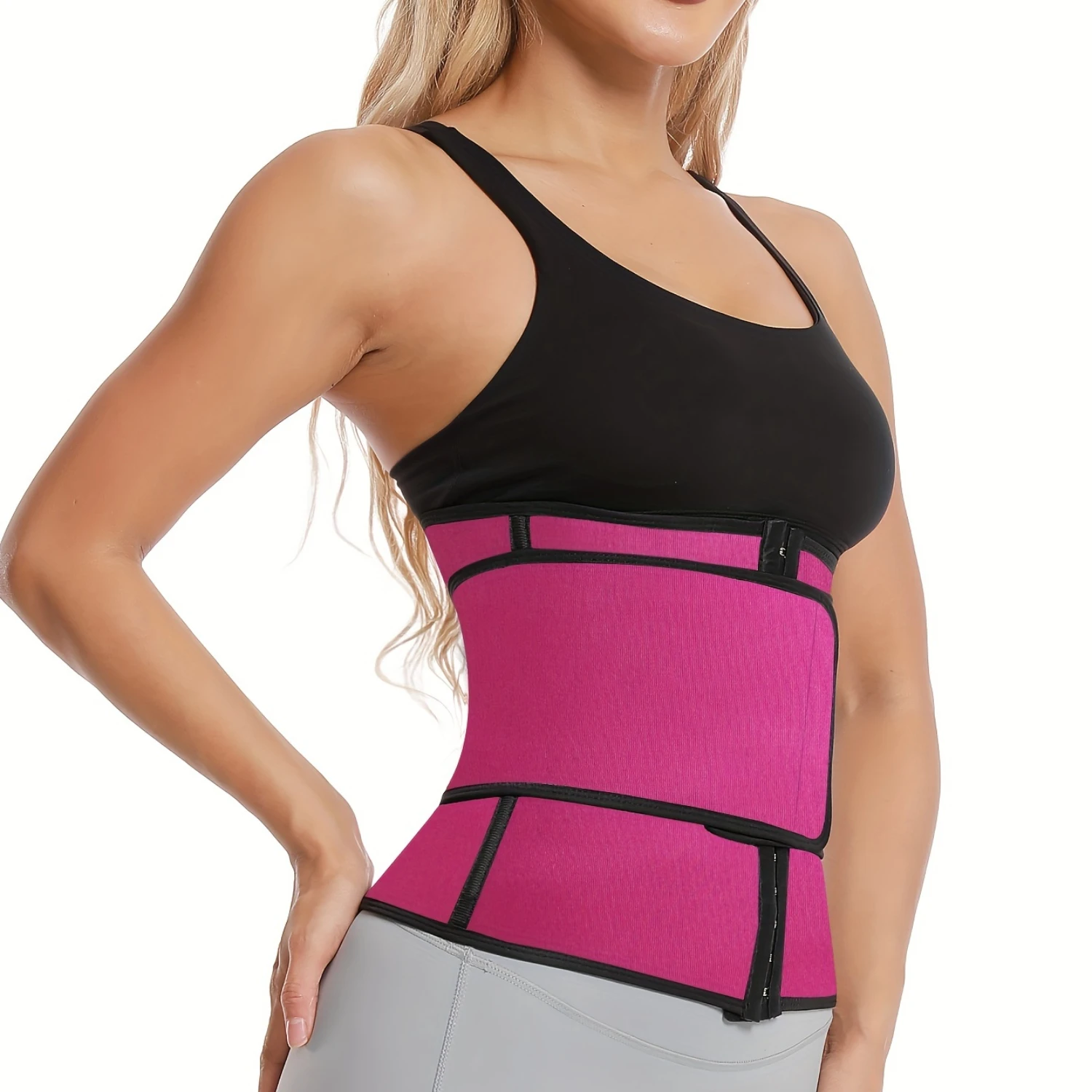 Women's Slimming Waist Trimmer, Weight Loss Sweat Sauna Body Shaper, Fitness Workout Waist Trainer