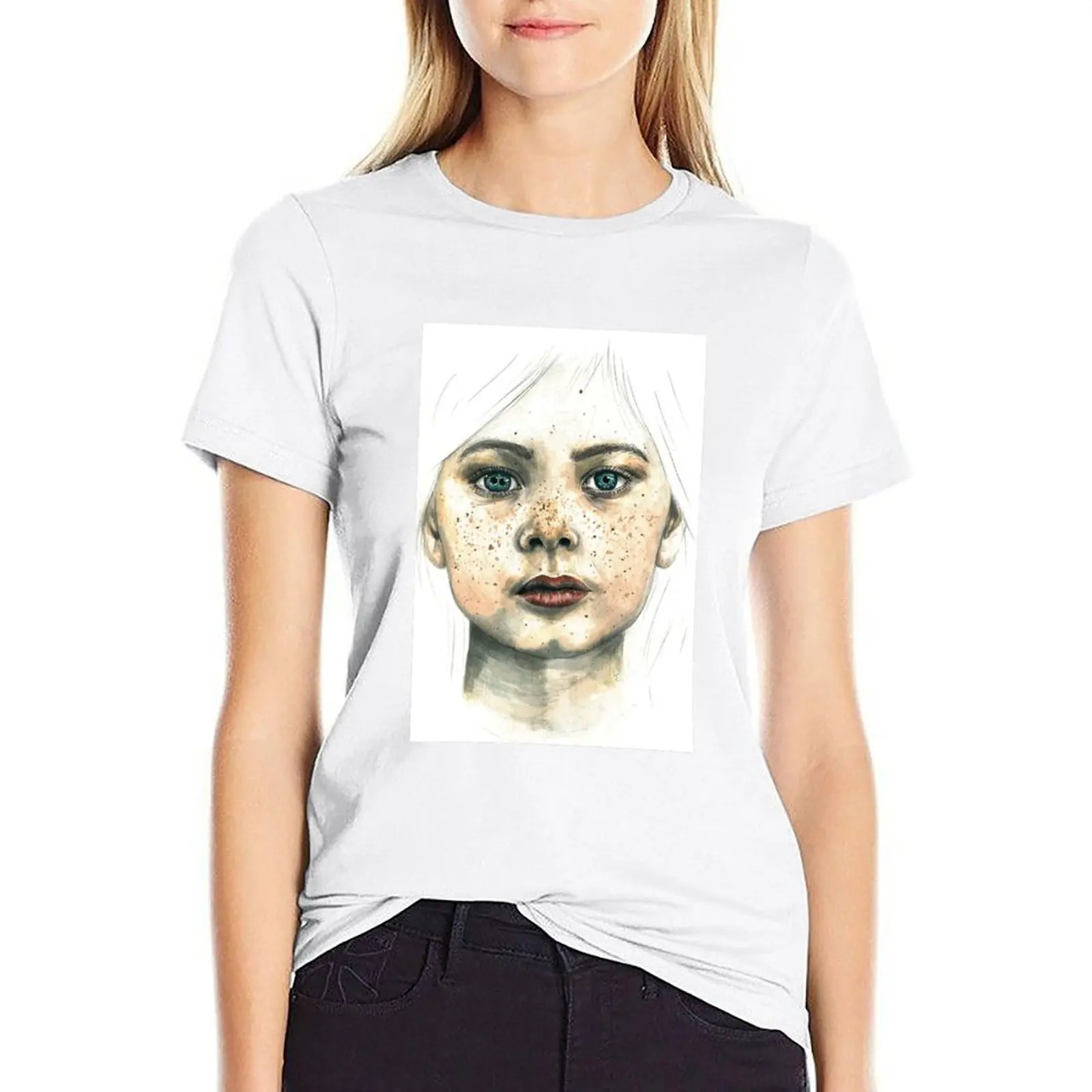 

pupula duplex T-shirt cute tops summer clothes cute t-shirts for Women