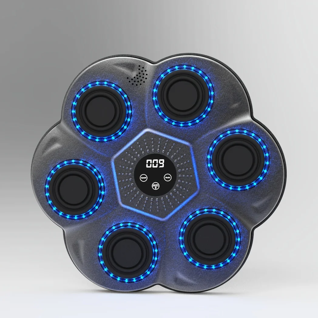 

Wall-Mounted Boxing Reflex Trainer – LED Punching Target with Gloves for Reaction Speed Training, Home Gym Fitness