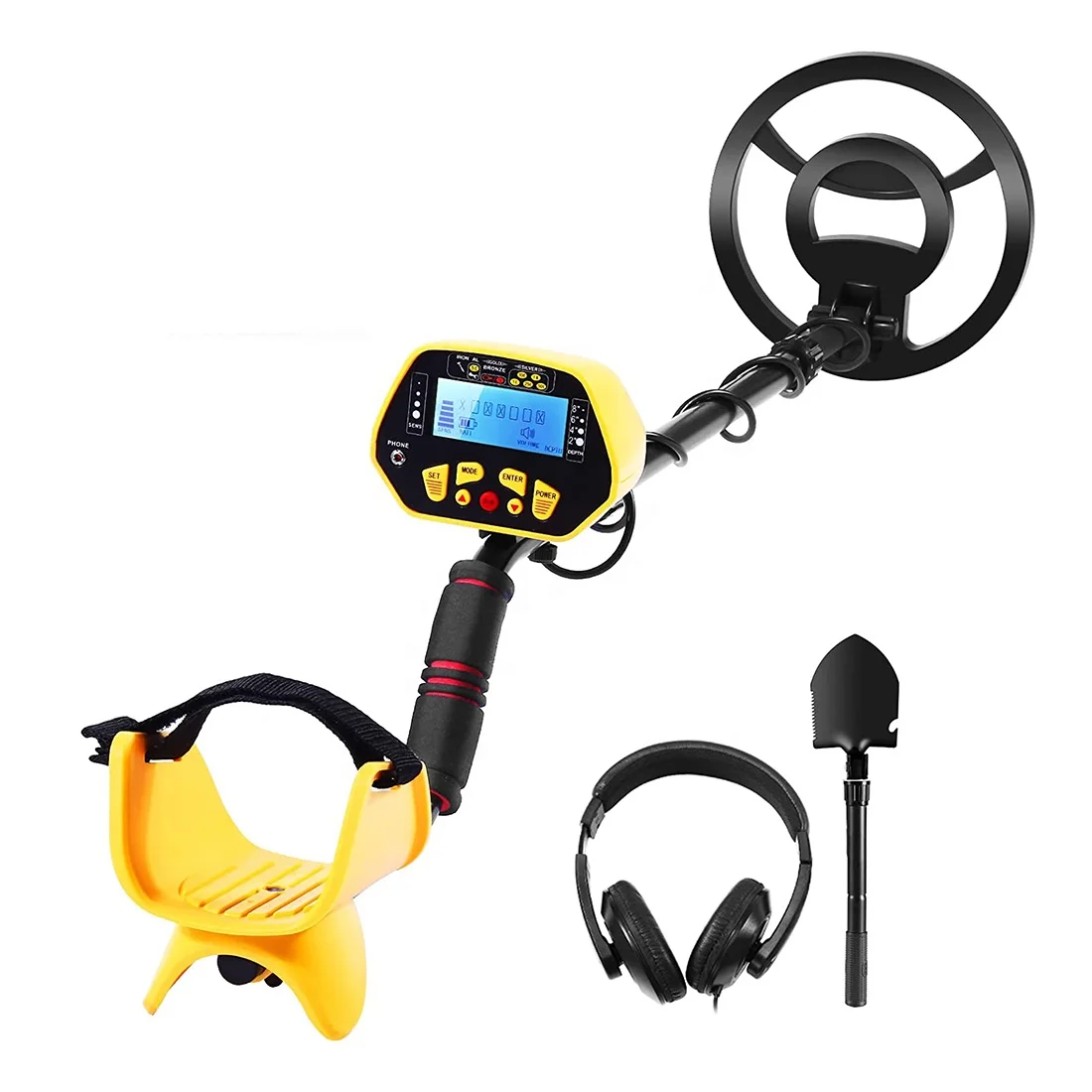 New MD3028 Underground Treasure Hunting Gold Silver Search Finder Metal Detector