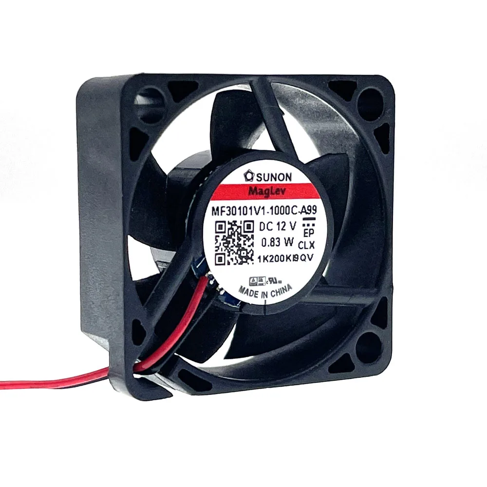 

New Original Sunon MF30101V1-1000C-A99 30mm 3CM 12V Mute Cooling Fan,30X30X10mm 0.83W 5.5CFM 115000RPM Mini Micro Cooler