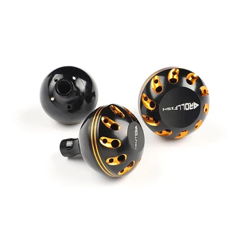 로우 프로파일 낚시 릴 로커 암 손잡이, 인체공학 디자인, 풀 메탈 손잡이, 파워 핸들, DIY 스피닝 낚시 릴