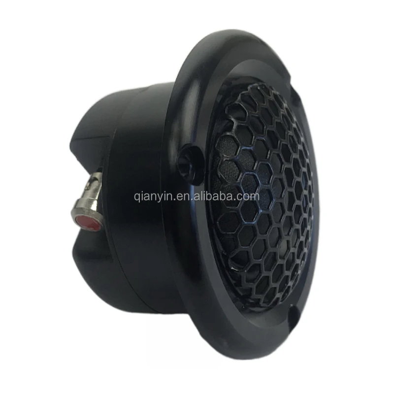 Aluminum Neodymium magnet  High-quality 60mm 4Ohm RMS 20W 92DB 28-core Dome silk Car Tweeters Speaker With Grill(1pcs speaker)
