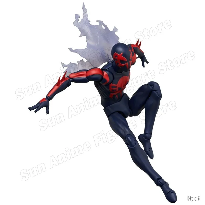 ในสต็อกของเล่น Medicom ของแท้ MAFEX No.239 MAFEX SPIDER-MAN 2099(COMIC Ver.) ของขวัญของเล่นคอลเลกชันย้อนยุค