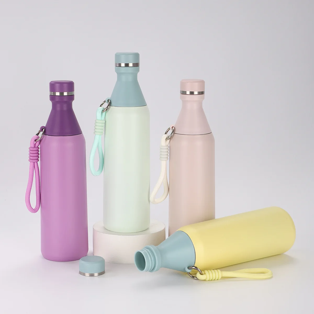 كوب معزول محمول جديد لعام 2025 من الفولاذ المقاوم للصدأ 304، زجاجة كوكا كولا للسيارة، كوب هدايا قابل للفصل وقابل للغسل بفوهة ... #5