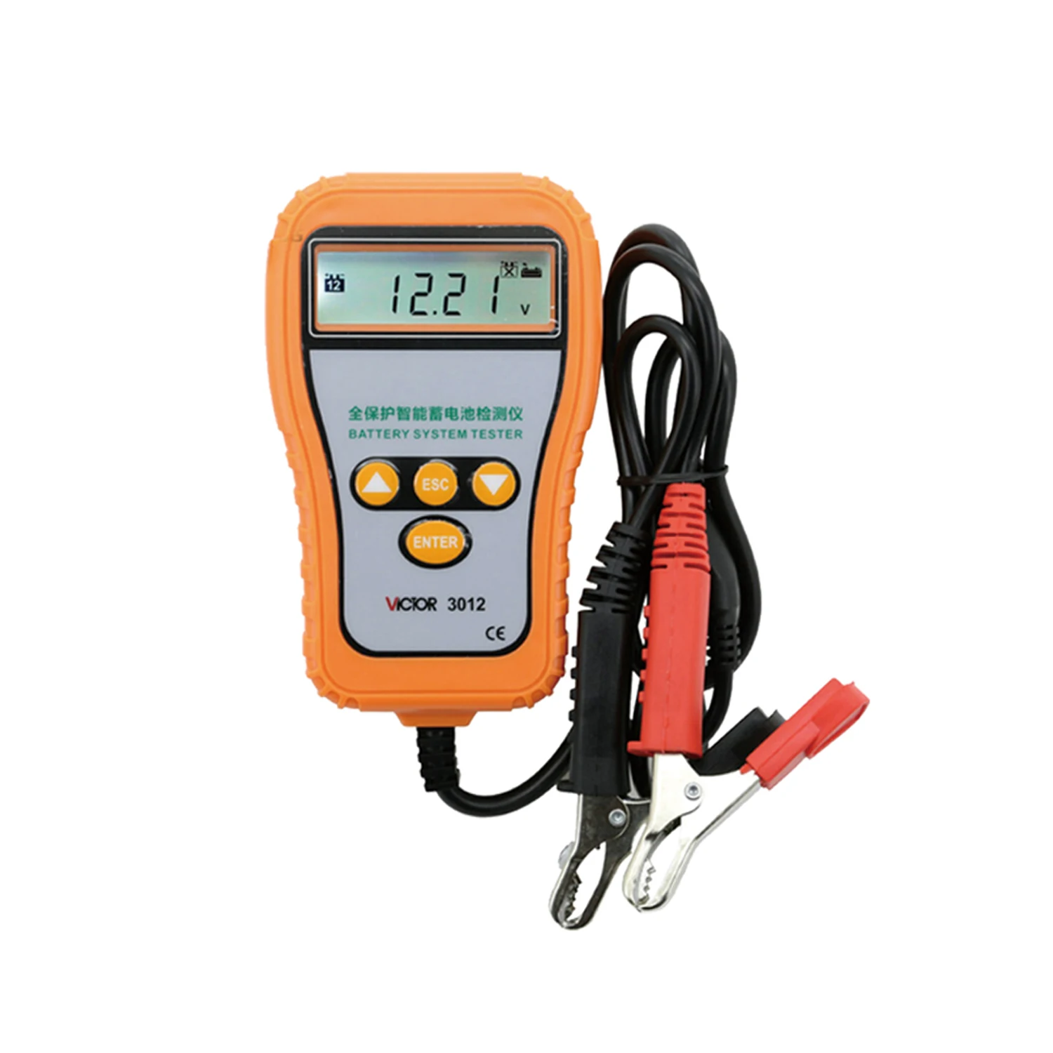 VICTOR 3012 VICTOR 3013 Automotive Battery System Tester 12V Vehicles Lead-Acid Storage Battery Life Detector VC3012 VC3013.