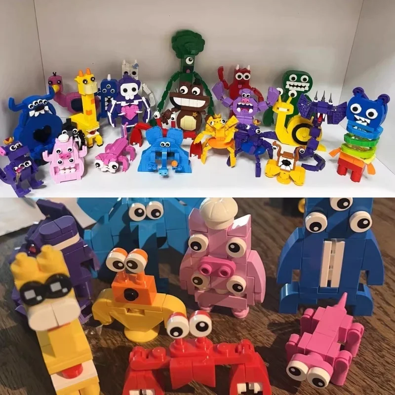 

Game MOC Garten Of BanBan Building Blocks Set New Action Figure Assembly Bricks Model Building Block Toy For Kids Birthday Gift