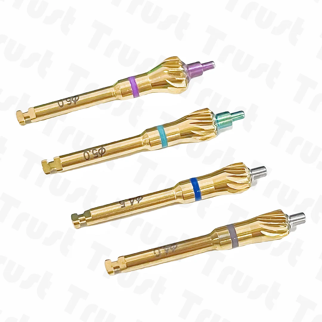 Impianto dentale Bone Profiler Ridge Rettifica Fresa Strumento chirurgico Contouring Trapani Trimmer Collettore Fine Storage kit