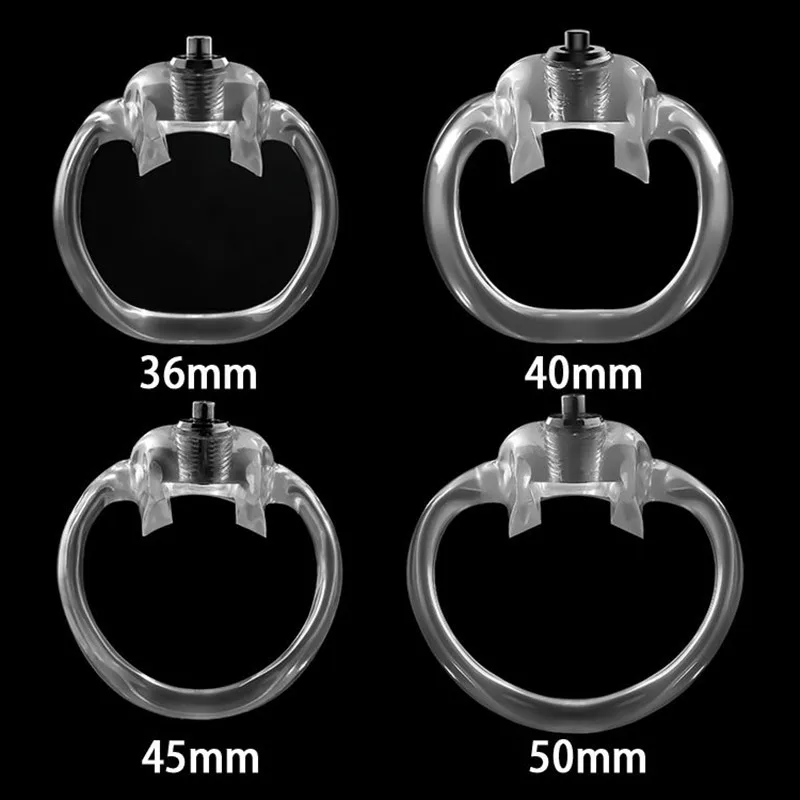 HT-V5 Click&Lock 36/40/45/50mm Accessory Ring,Male Chastity Device,Cock Cage Accessories,Penis Ring,BDSM Sex Toy For Men Gay