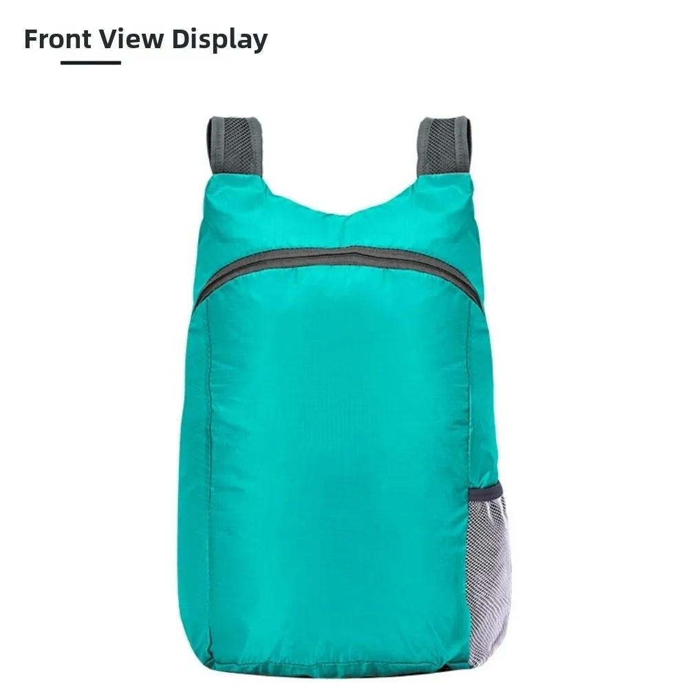 Hochwertiger, verstaubarer 20-Liter-Rucksack, leicht, ultraleicht, praktischer Reise-Tagesrucksack, faltbare Outdoor-Tasche für Männer und Frauen – Detail 18