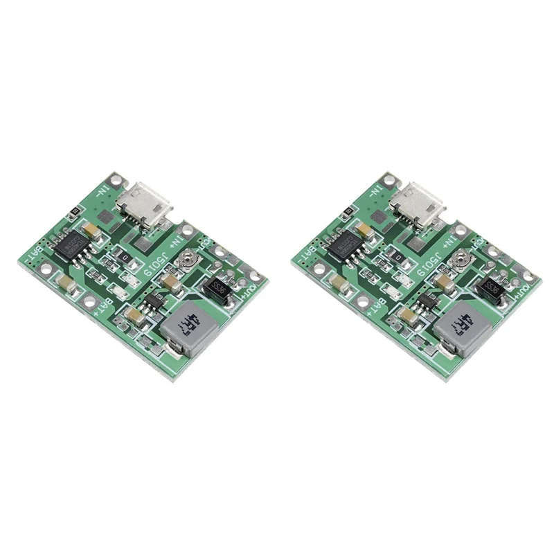 10 قطعة 2A USB 18650 ليثيوم شاحن بطارية ليثيوم وحدة دفعة 3.7 فولت إلى 5 فولت 9 فولت 12 فولت-ABQU