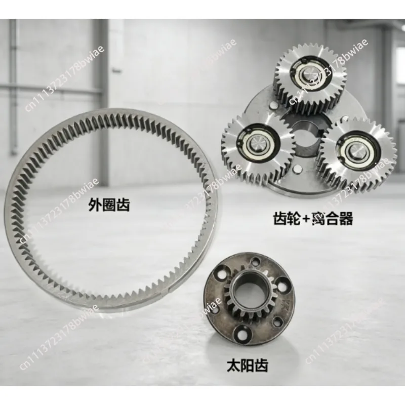 E-bike Gear Set 36T Gear With Clutch Set Solid 36 Tooths Electric Bike  Full Steel Gears  36T Parts