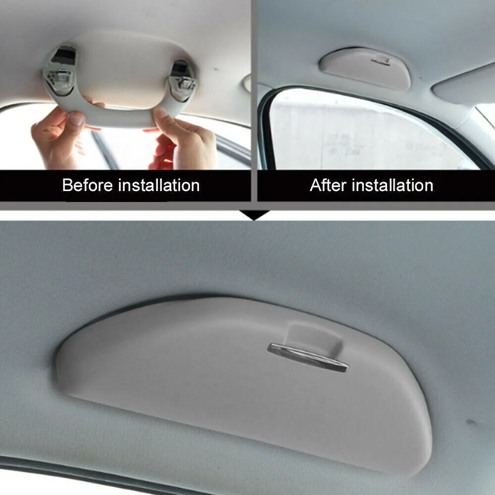 

Plastic Car Roof Car Styling For VW Transporter T5/T6 Sun Glasses Holder Sunglasses Storage Clips Sun Visor