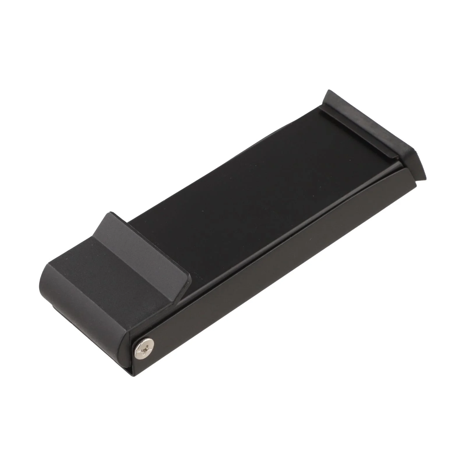 

Public Space Usage Practical Door Stop Non-Slip Door Stop Protection Black Foot-Operated Design Easy Adjustment