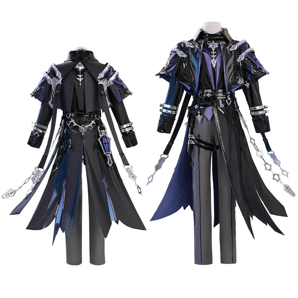 

Genshin Impact Kyryll Chudomirovich Flins Cosplay Costume Full Set XS-XXL Halloween Party Comic Con