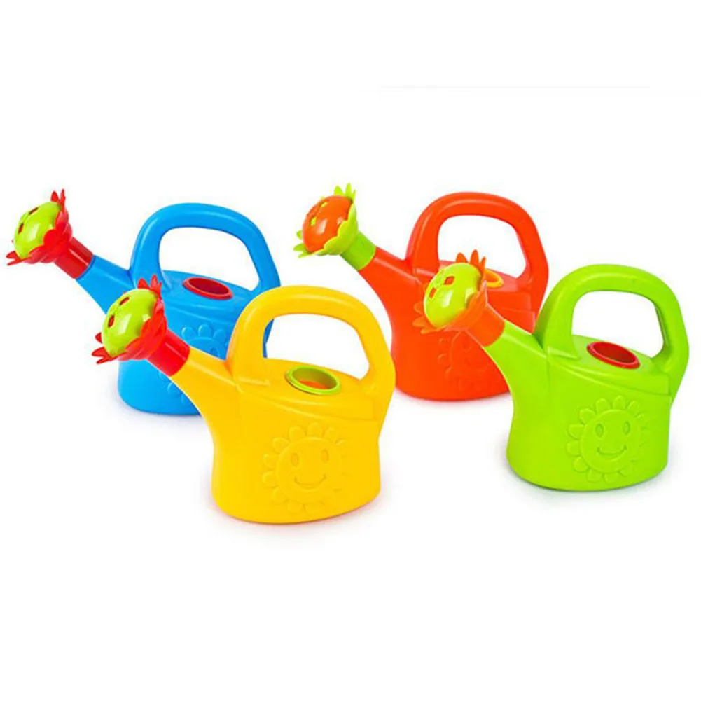 Sprinkler Watering Can Yellow 18cm X 10.5cm X 7cm 1pcs Beach Spray Cute Cartoon Flowers Bottle Green Brand New