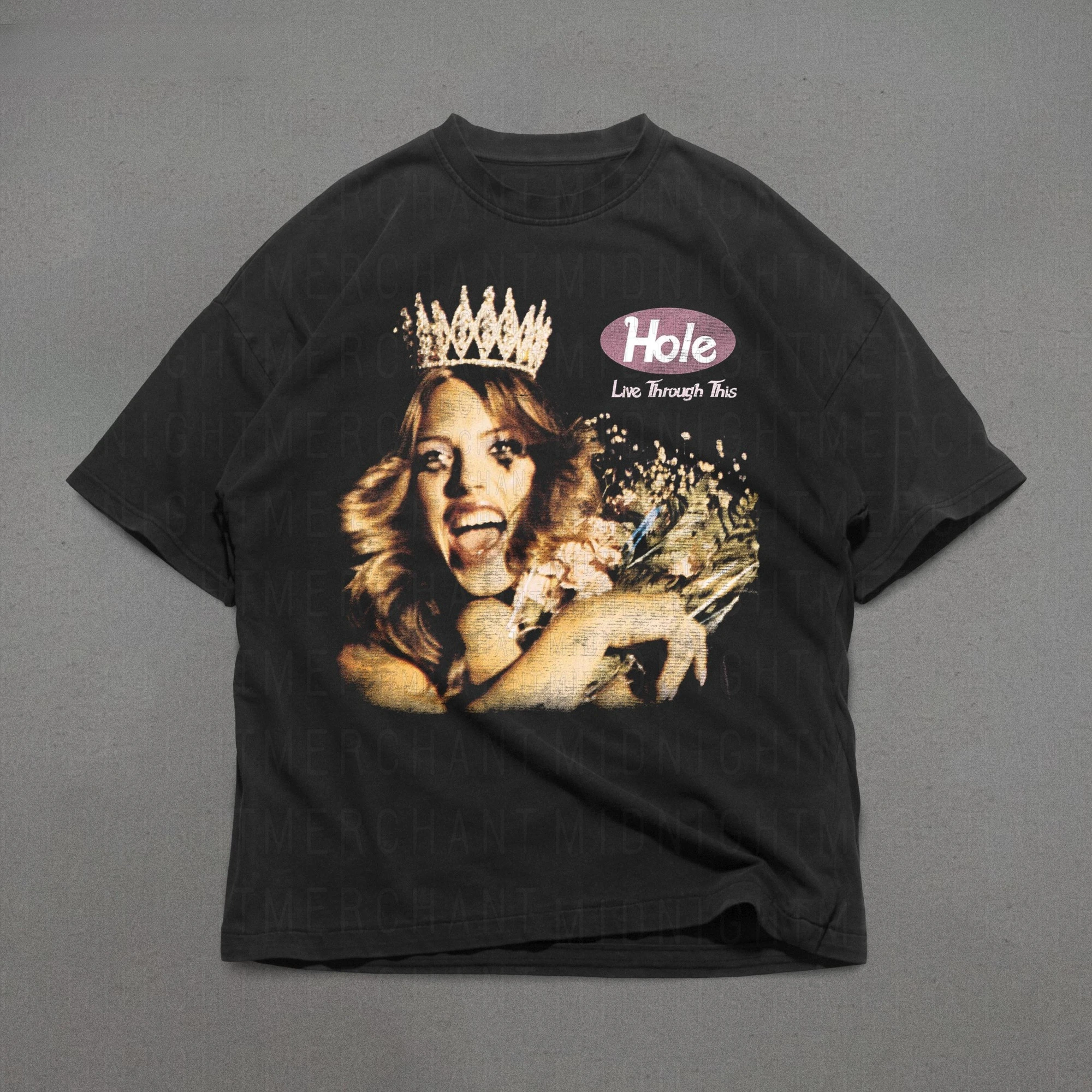 

Классические футболки с свободным ремешком Hole Band, футболки с лентами 90-х годов, футболки с лентами, футболки в готическом стиле, футболки с ретро-узором 90-х годов