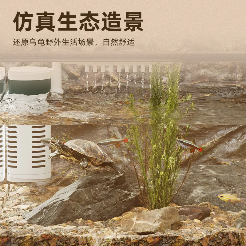Ultra-white glass fish tank living room small goldfish fighting fish  home desktop ecological turtle  new fish tank