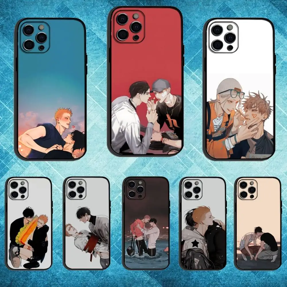 

19 Days Comic Phone Case For iPhone17,16,15,14,13,12,11 Plus,Pro Max Soft Black Cover